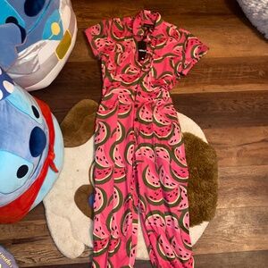 Mixed by Nasrin Watermelon Jumpsuit NWT Small